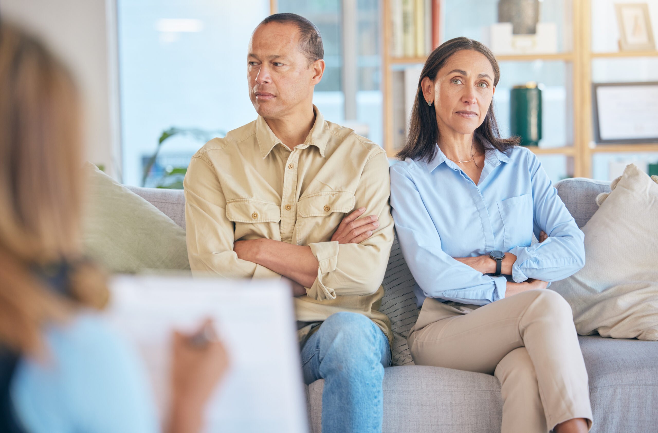 Couple ready to start the Acknowledgement of Service Divorce Process