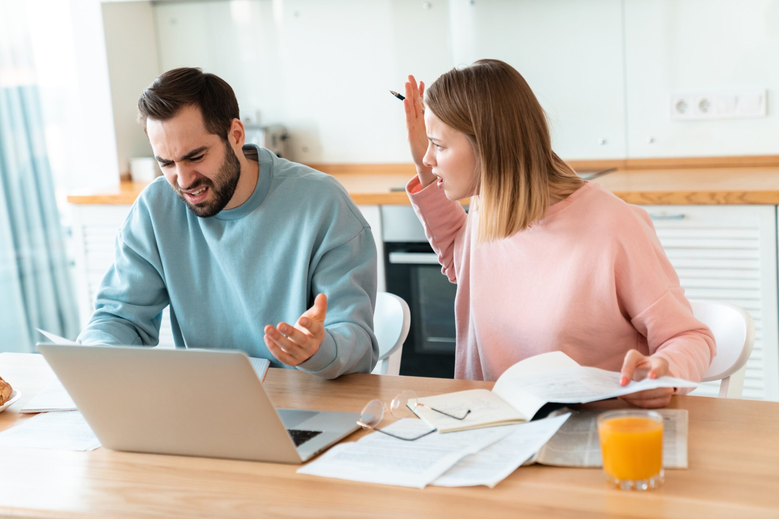 conflicts arise due to ex-husband delaying property settlement 